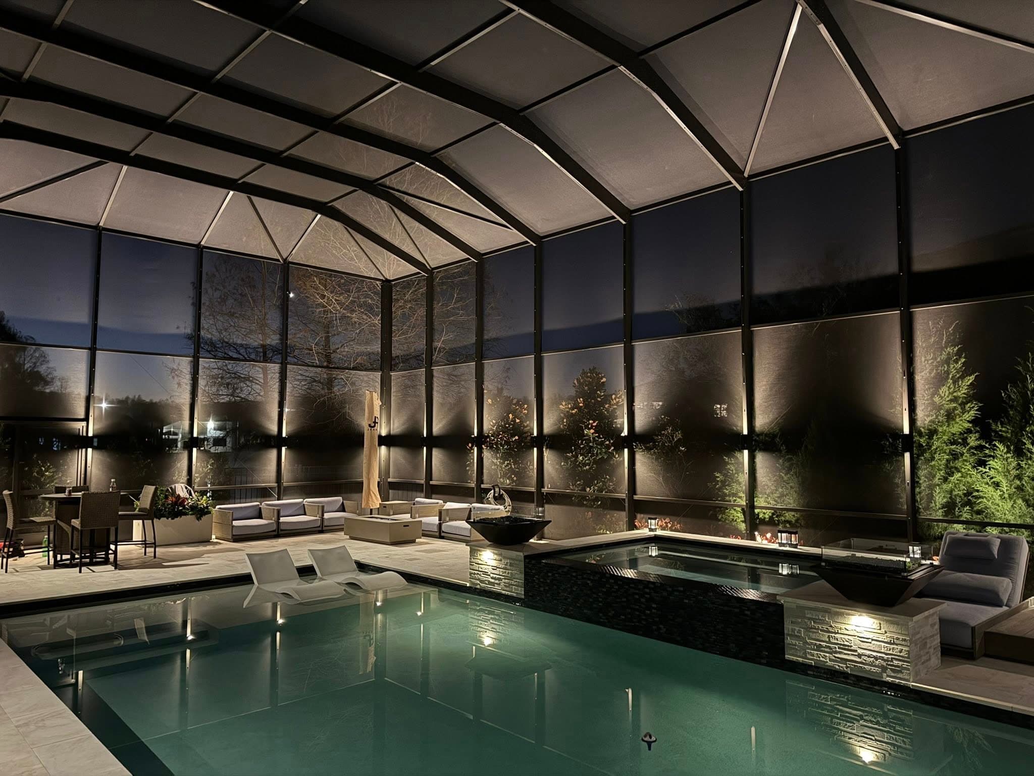 Pool Cage & Lanai Lighting